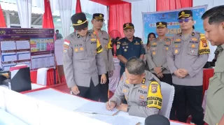 Pastikan Pelayanan, Tim Supervisi Ops LLK 2025 Polda Riau Turun ke Polres Kepulauan Meranti