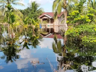 Banjir Berhari-hari, Warga Teluk Buntal Merasa Ditinggalkan Perusahaan