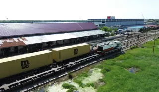 Sinergi Logistik Nasional: Stasiun Belawan Perkuat Mata Rantai Integrasi KA dan Jalur Laut