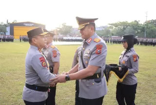 Dilantik Irjen Pol Herry Heryawan, Ini Daftar Pejabat Baru Polda Riau