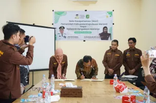 Pemkab Kepulauan Meranti Teken MoU dengan Polteknas Pekanbaru, Dorong SDM Profesional Bidang PBJ