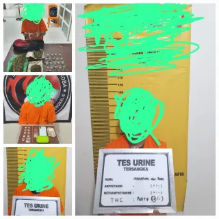 Ulah Narkoba Empat Pria Pengangguran Diborgol Resnarkoba Polres Bengkalis