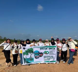Gelar OYO Go Green, PB OYO Gaungkan Aksi Lingkungan dan Solidaritas di Kepulauan Meranti