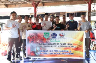 Peringati HPN 2026, PJI Peduli Salurkan Bantuan Bagi Korban Kebakaran