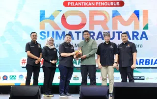 KORMI Sumut 2025–2029 Dilantik, Iwan Setiawan Pimpin Korwil I