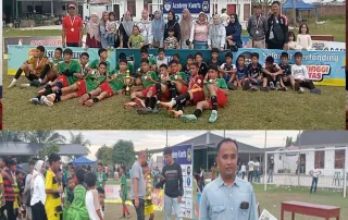 Coach SSB Disporasu U13 Kembali Sabet Juara 1 Open Tournament Kwarta di Deli Serdang