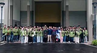 Ke PLTA Jatigede Mahasiswa Universitas Perjuangan Tasikmalaya Kunjungan Kuliah Kerja