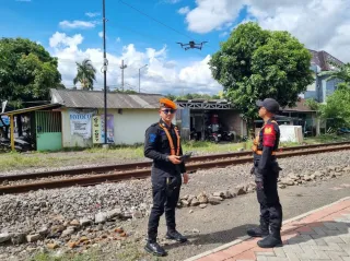 KAI Daop 9 Jember Intensifkan Patroli Udara dan Penertiban Jalur