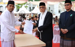 Wali Kota Binjai Lantik Pengurus MUI & Buka Ramadan Rakyat 1447 H di Masjid Al-Fatih