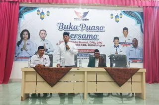 Bukan Sekadar 'Partai Musiman', Perindo Simalungun Gelar Bukber dan Berbagi Sembako