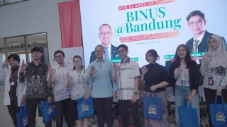 Waka MPR RI Hadir di Binus @Bandung Bahas Peran GM dan DU Masa Depan Berkelanjutan