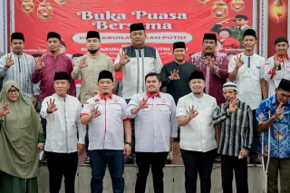 Camat Mandau Hadir di Silaturahmi dan Penyerahan Bantuan DPD TMP Riau