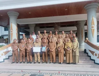 Yusmar Resmi Pimpin Birokrasi Rohul 'Aparatur Loyal Berintegritas dan Berkualitas'