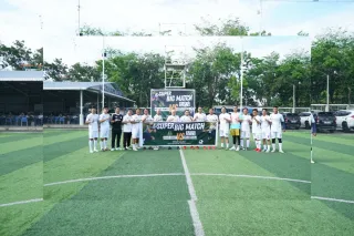 Mini Soccer Persahabatan Kejati Sumut vs Mahasiswa-KNPI, Perkuat Sinergi Pemuda