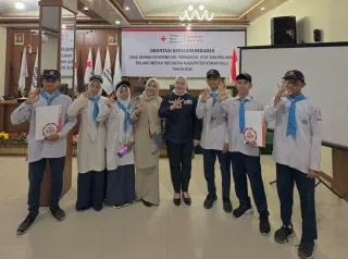 Sabet Juara 1 dan 3, Siswa MTsN 3 Rohul Torehkan Prestasi di Lomba Donor Darah