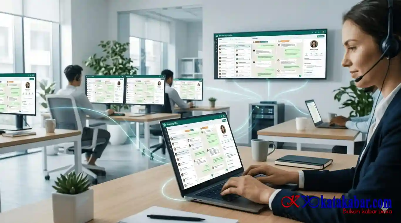 Barantum Optimalkan Komunikasi WhatsApp CRM