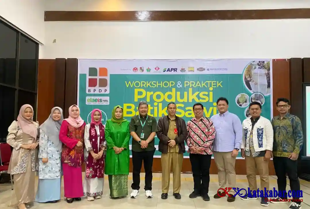 Lewat Batik Sawit, Elaeis Media Group Dorong Pelaku UMKM di Riau