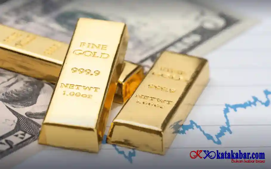 Harga Emas Terseret Sentimen Global Tapi Koreksi Masih Terbuka