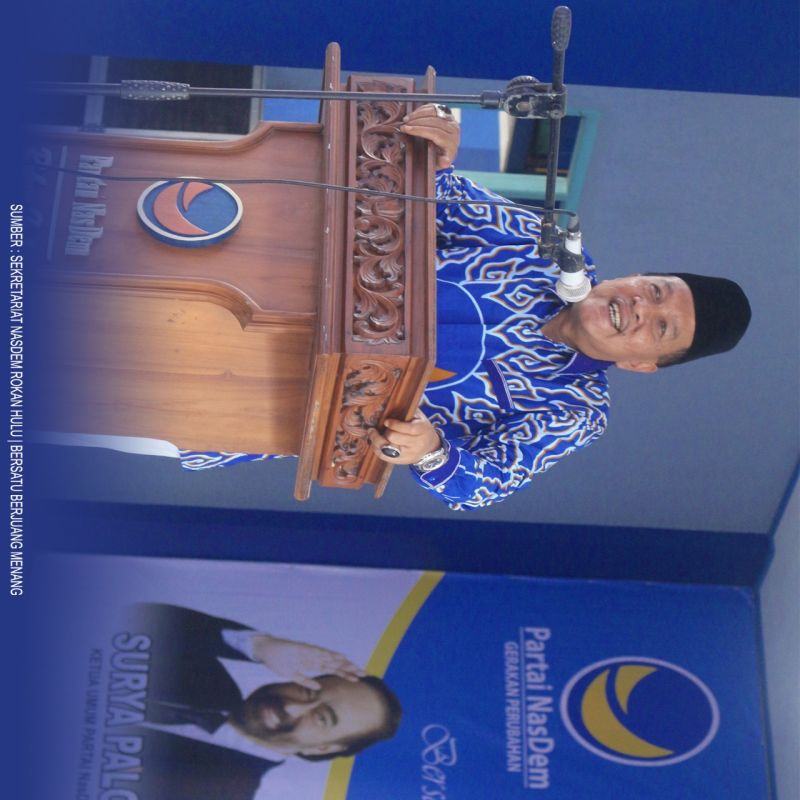 Ini Capaian NasDem Rohul Setelah 9 Tahun