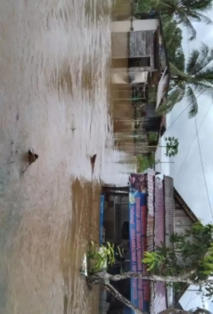 Kutai Kartanegara Dilanda Banjir Total 455 Rumah Tergenang