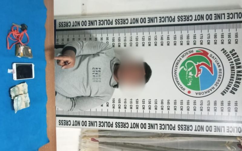 Sat Narkoba Polres Siantar Bekuk Pengedar Sabu Diparkiran Hotel