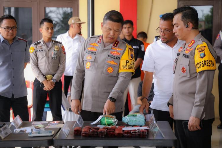 Polda Sumut Ungkap Peredaran Narkoba Dikendalikan Napi, Wow Lihat Barang Buktinya