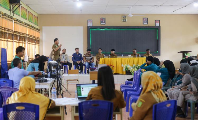 Perekaman KTP el Bagi Pelajar, H Asmar: Perekaman Penting Bagi Semua Generasi