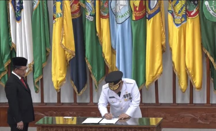 Sah, SF Hariyanto Dilantik Jadi Pj Gubernur Riau