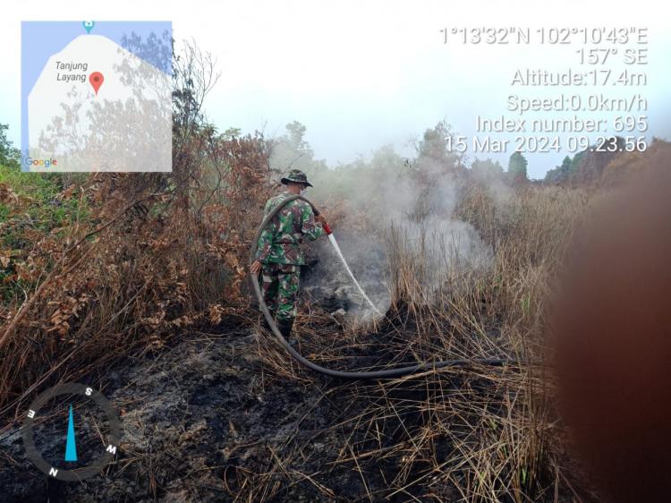 Diduga Sengaja Bakar 7 Hektar Lahan, Empat Orang Diringkus Polisi