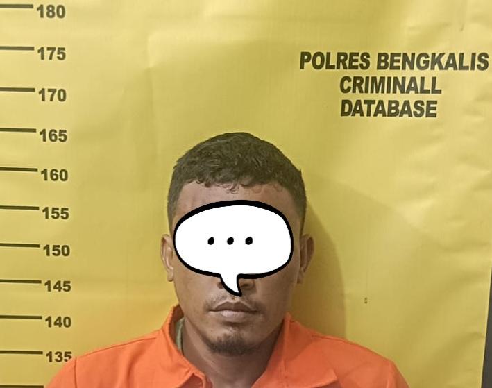 Ulah Edarkan Sabu, Buruh Dicokok Resnarkoba Polres Bengkalis
