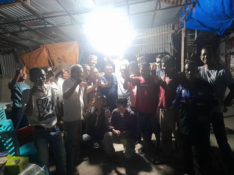 Silaturahmi di Duri Barat, Paslon Sandi Nomor Urut 2 Usung Kesejahteraan, Adil dan Mandiri