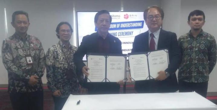 Diuji Coba Sumitomo Heavy Industries Jepang Hasil Riset Bahan Bakar Biomassa BRIN