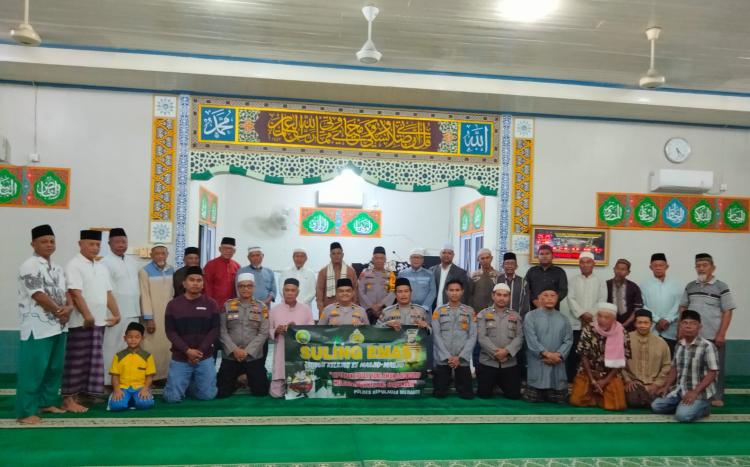 Lewat 'Cooling System" Suling Emas Polres Kepulauan Meranti Ajak Jaga Kamtibmas