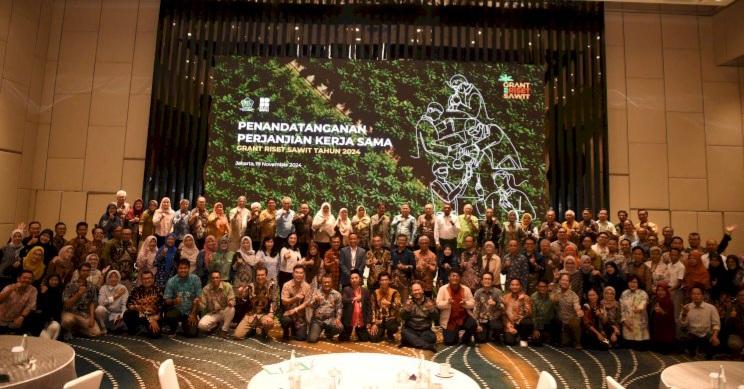 PKS Sudah Diteken Grant Riset Sawit 2024 Sudah Resmi Dilaksanakan, Ini Daftarnya