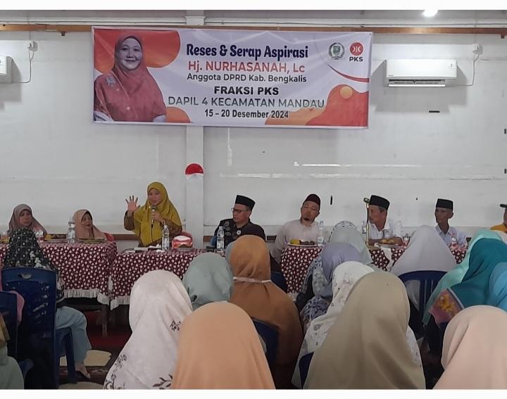 Jemput Aspirasi Masyarakat, Hj Nurhasanah Reses di Balik Alam