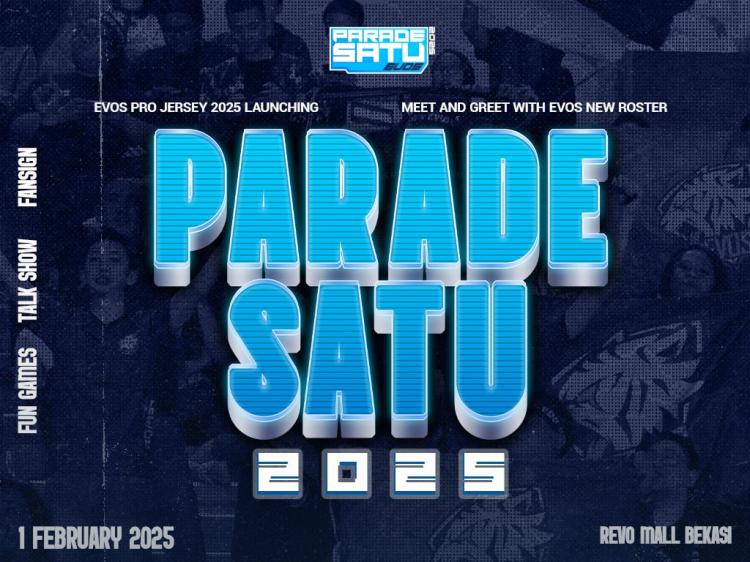 It's Our Time! Rayakan Metamorfosis Perjalanan Evos Lewat Acara di Parade Satu Evos 2025