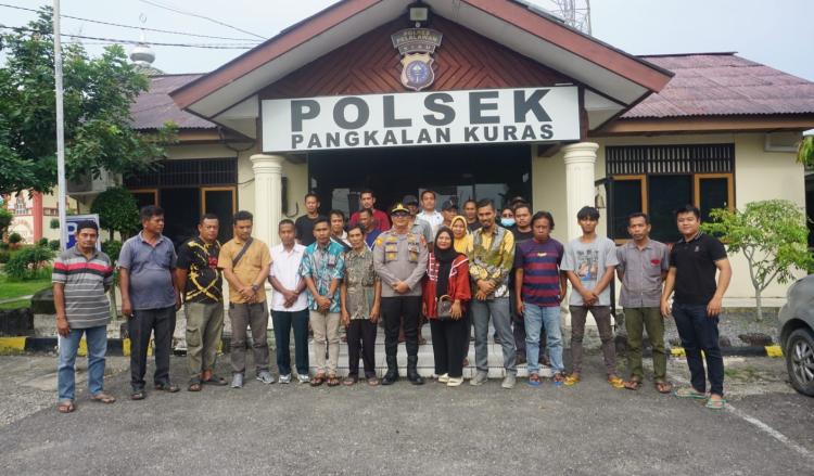 Pencurian Sawit Marak, Kapolsek Pangkalan Kuras: Pengusaha Sawit Mesti Selektif Terima TBS