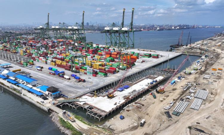 Proyek PTPP, Pembangunan Terminal Kalibaru Tahap 1B Capai 75 Persen di Pelabuhan Tanjung Priok