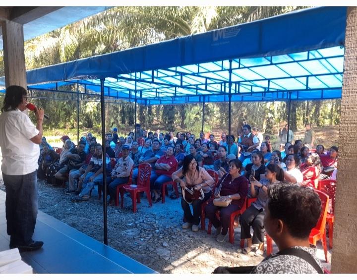 Jemput Aspirasi, Horas Sitorus Reses di Jalan Swadaya Kelurahan Pematang Pudu