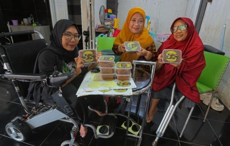 Lewat Rumah BUMN Bekasi BNI Berdayakan Perempuan Disabilitas