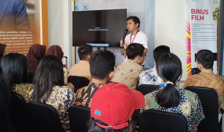 Rayakan 15 Tahun, Program Studi Film Binus University Roadshow Kreatif di Makassar