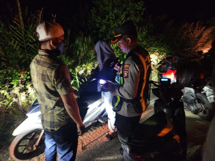 Tim RAGA Polres Kepulauan Meranti Bergerak Ciptakan Situasi Aman dan Kondusif