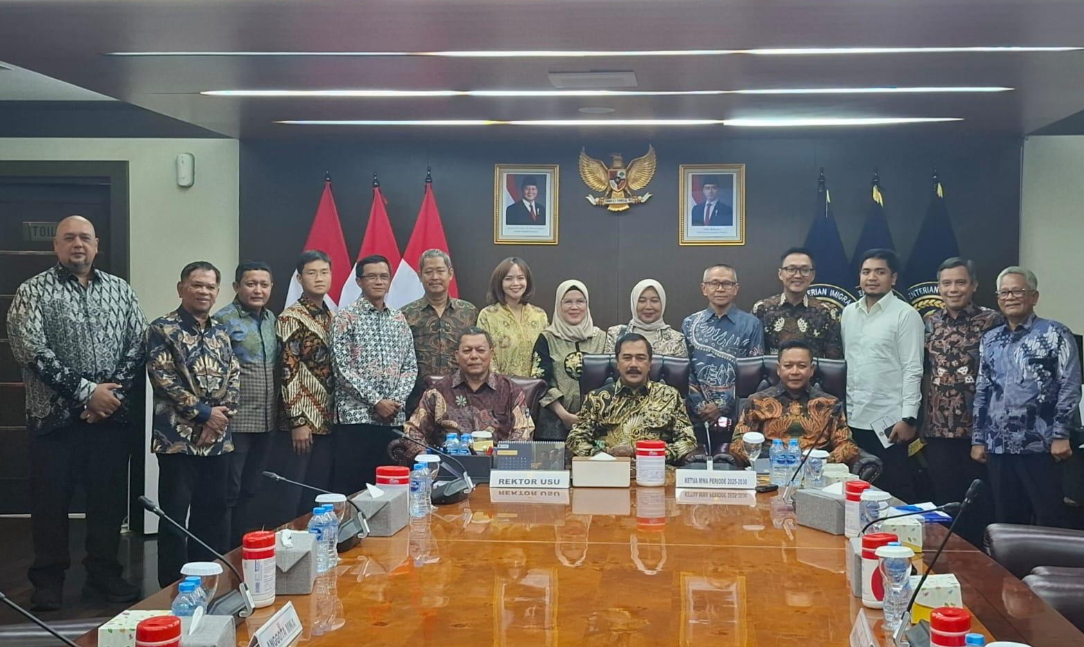 Terpilih Jadi Ketua MWA USU, PP IWO Apresiasi dan Selamat Pada Menteri Imipas RI!