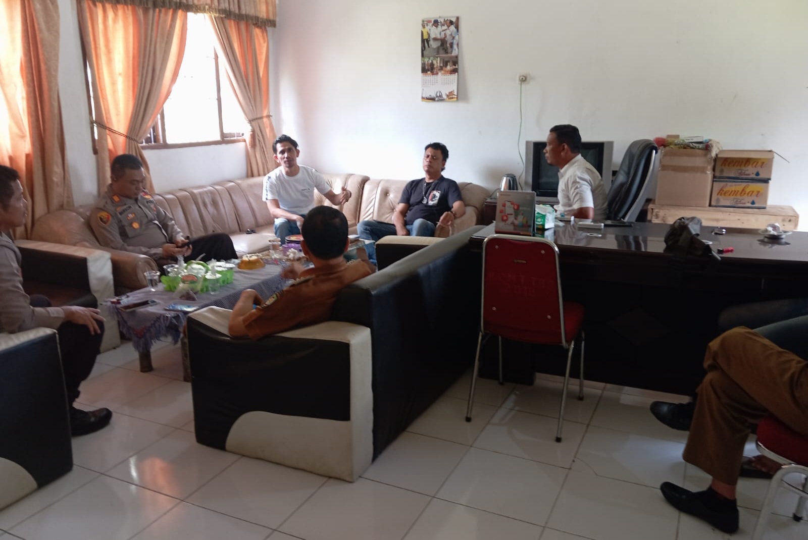 Pungutan di Jalan Provinsi Distop! Camat dan Kapolsek Tambusai 'Turun Tangan'