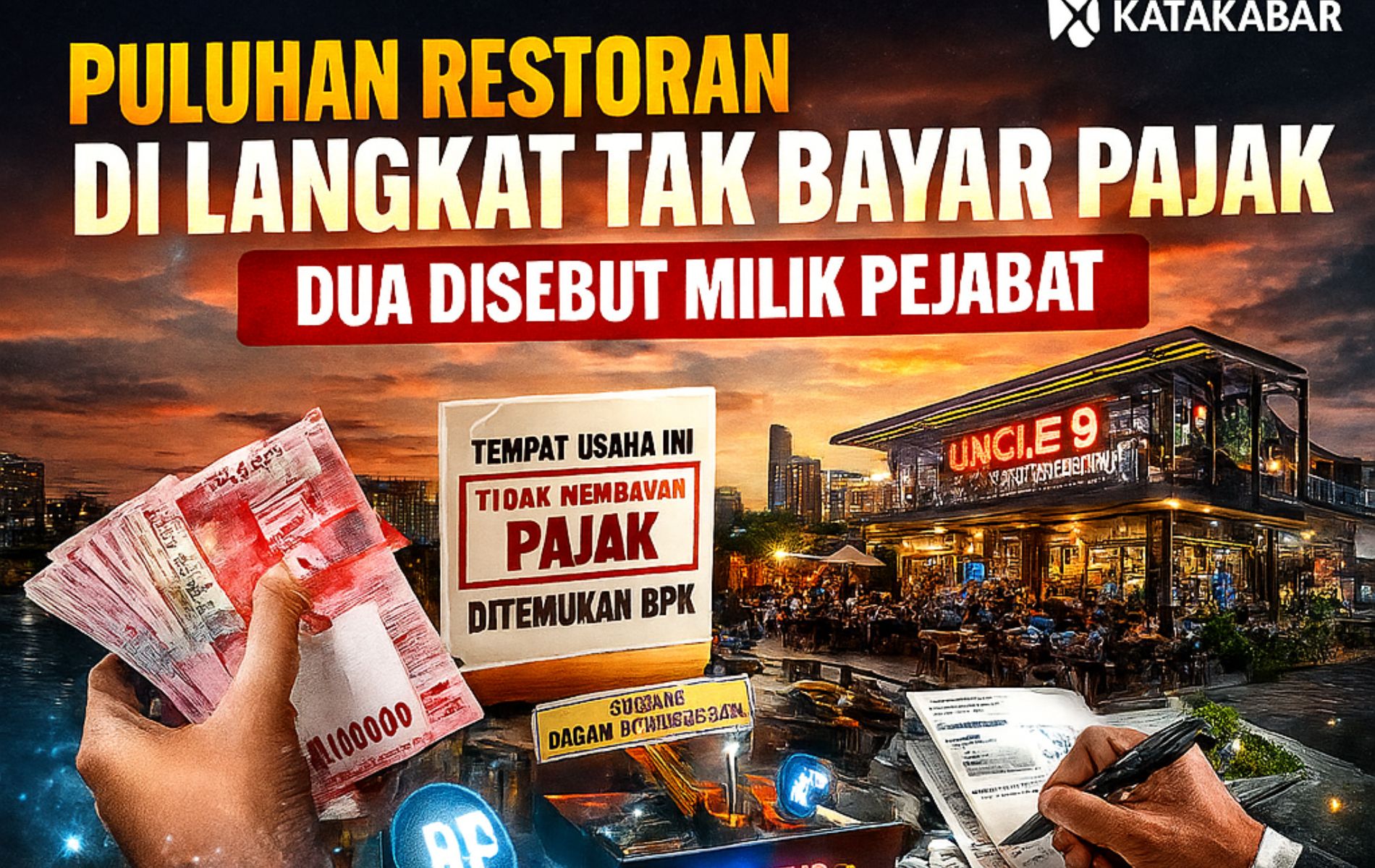 Puluhan Restoran di Langkat Tak Bayar Pajak, Dua Disebut Milik Pejabat