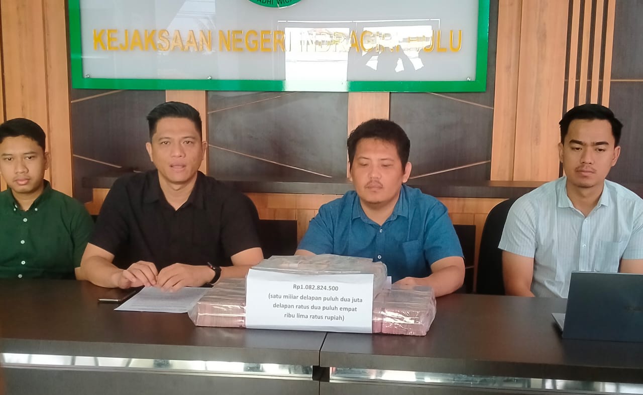 Kejari Inhu Sita Rp1,8 Miliar Kasus BPR Indra Arta
