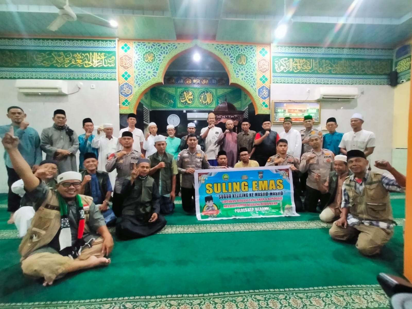 Gencarkan Program Suling Emas, Polres Kepulauan Meranti Jalin Silaturahmi dan Jaga Kamtibmas