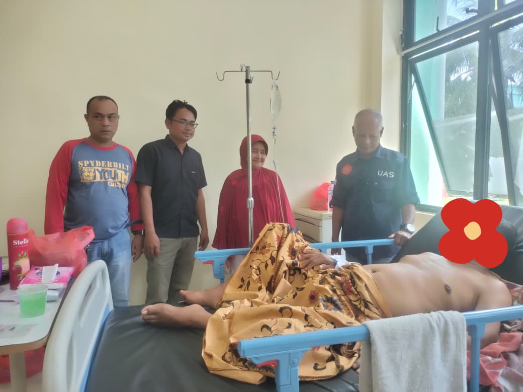 Rutin Salurkan Bantuan Sembako untuk Lansia di Tebing Tinggi, Ini Asa Tim Sahabat H Asmar