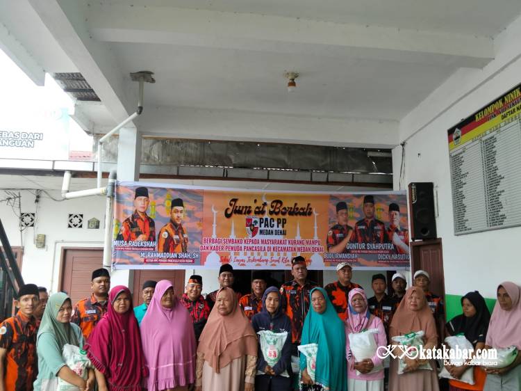 Aksi Humanis Ketua PAC PP Medan Denai, Wujudkan Kepedulian untuk Warga Tegal Sari Mandala III