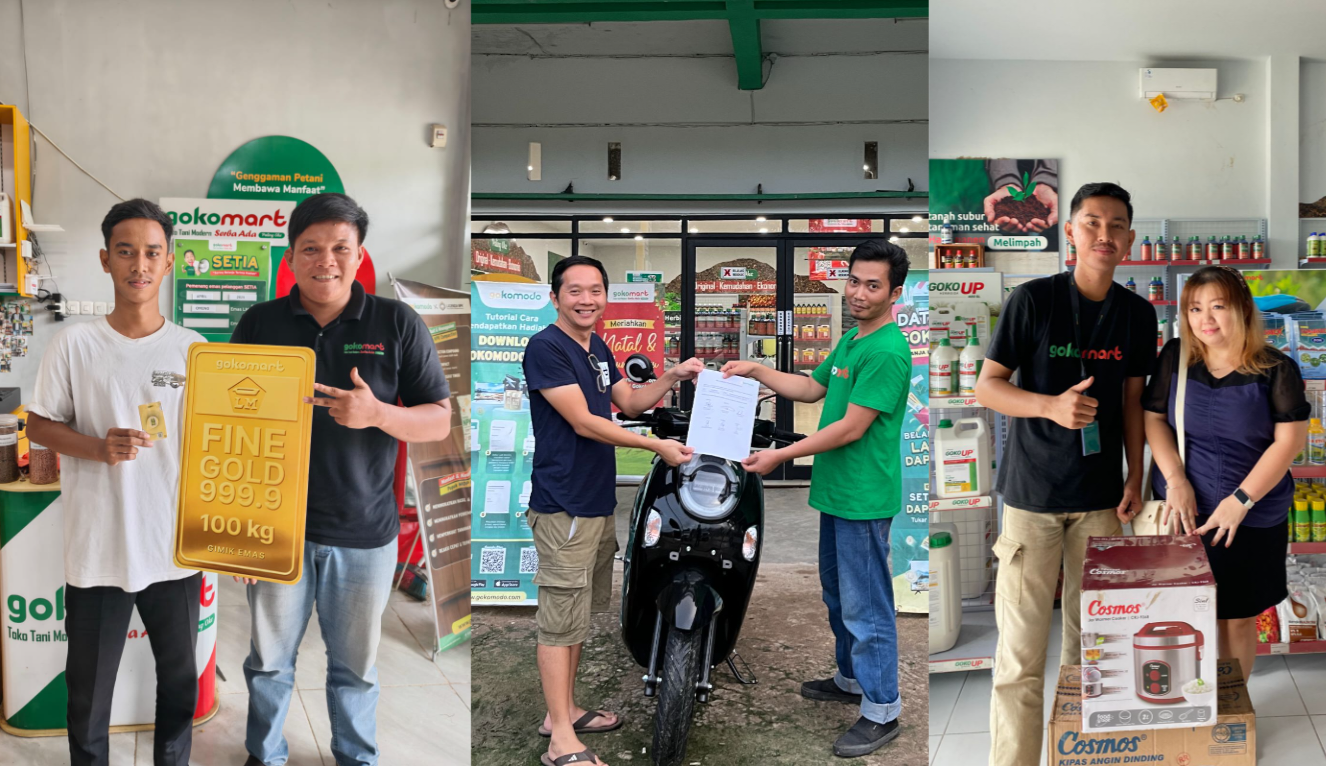 Total 7500 Lebih Hadiah Dari GokoKoin Sukses Pikat Hati Pelanggan GokoMart Sepanjang 2025